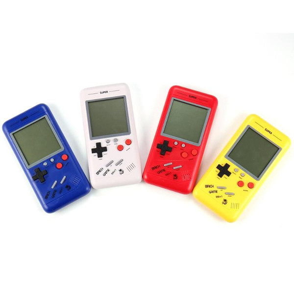 Best Gift Retro Classic Childhood Tetris Handheld Game Players LCD Electronic Games Toys Game Console Riddle Educational Toys