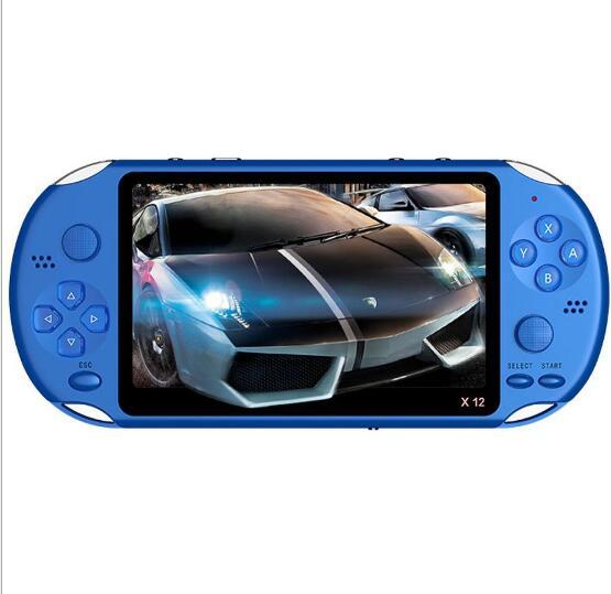 X12 Handheld Game Player 8GB Portable Video Game Consoles with 5.1 nice gift with retail box factory outlet