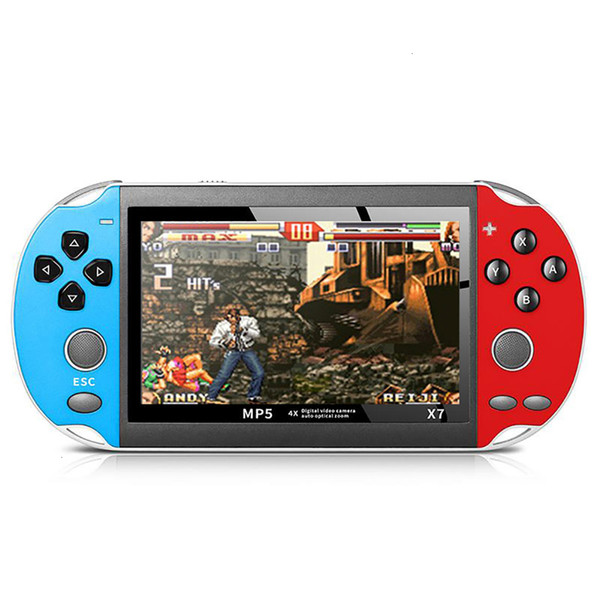 4.3 inch TFT ScreenHandheld Retro Game Console 8GB Memory Portable Video Game Player MP3 TF Card Handheld Game Players 611#2 T191001