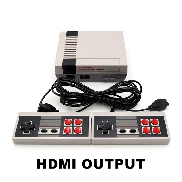 Coolbaby HDMI Mini Game Console Video Player Can Store 600 Games 8 Bit NES Family Gift Cradle Desgin