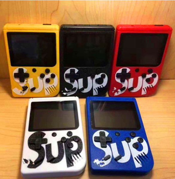 Factory Direct Sell SUP Mini Handheld Game Console Sup Plus Portable Nostalgic Game Player 8 Bit 400 Games FC Games Color LCD Player