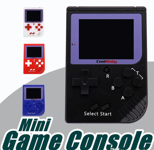 CoolBaby RS-6 Portable Retro Mini Handheld Game Console 8 bit Color LCD Game Player For FC Game DHL