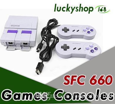 Super Mini Game Console for SFC NES Super Mini SFC Game Player with Retail Box 20pcs