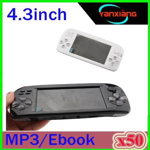 50PCS DHL Wholesale Handheld Game Console 32 Bit Portable Game Players TV Output Music E-book Support SFC GBA FC Games Box ZY-K3-01