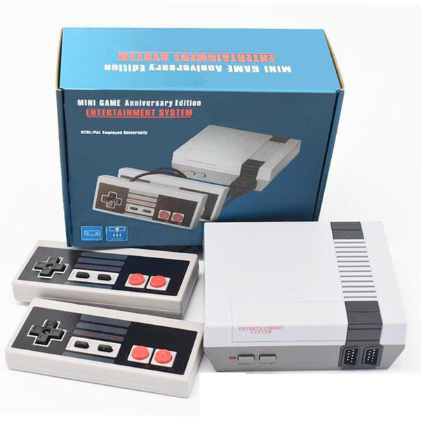 Classic nostalgia Game Console Video Handheld for NES games consoles with retail boxs Newest Arrival Nes Mini TV Can Store 620 500 Game