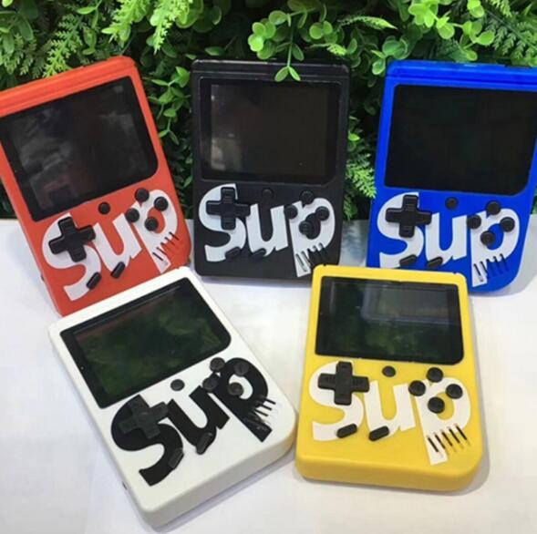 SUP Mini Handheld Game Console Sup Plus Portable Nostalgic Game Player 8 Bit 400 Games FC Games Color LCD Player hot sale