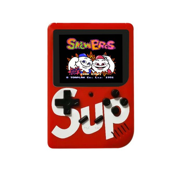 Mew SUP Mini Handheld Game Console Sup Plus Portable Nostalgic Game Player 8 Bit 129 168 300 400 in 1 FC Games Color LCD Display Game Player