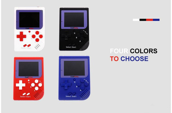 CoolBaby RS-6 Portable Retro Mini Handheld Game Console 8 bit Color LCD Game Player For FC Game free DHL