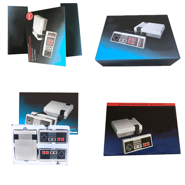 Mini TV Handheld Game Console Entertainment with 2 Controllers DHL free shipping