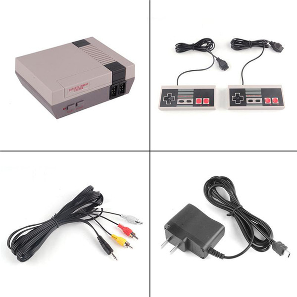 New Arrival NES Game Consoles 620 500 Classic Games Mini TV Video Games Handheld Retro Player NES For PAL NTSC With Retail Box Mario