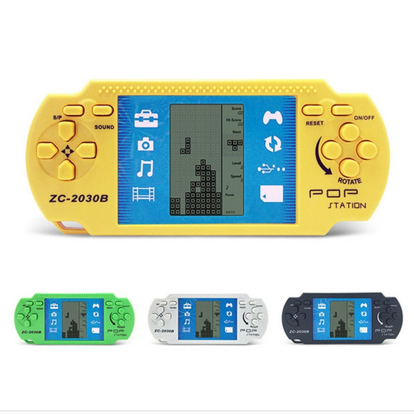 Children Game Machine Classic Tetris Electronic Game Machines PSP Handheld Game Player Console For Kids Adults Intelligence Toys Cheap 210k