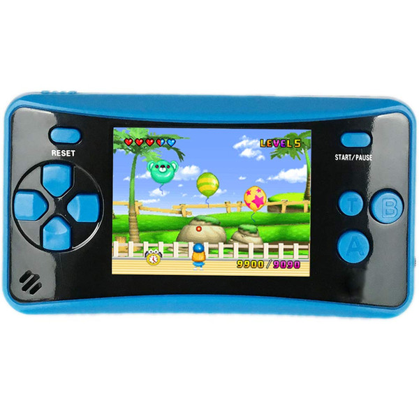 Handheld Game Console for Kids Portable Retro Video Game Player Built-in 182 Classic Games 2.5 inches LCD Screen