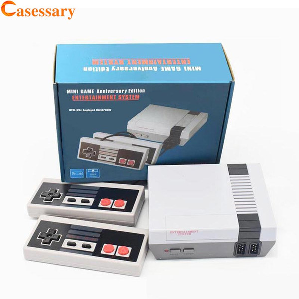 New Mini Video Handheld Game Console Dual Controller TV Output Feature With Built-in 620 NES Games And Retail Boxs Free DHL Shipping