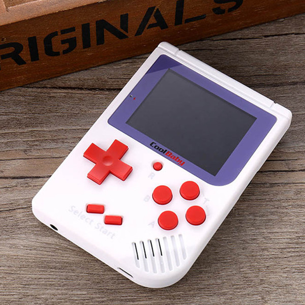 Coolbaby RS-6 Portable Retro Mini Handheld Game Console 8 bit 2.0 inch LCD Color Children Game Player