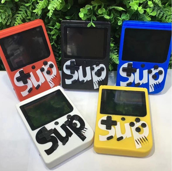 High quality G4 Sup Retro FC 8 Bit Mini Handheld Portable Game Players Game Console 3 LCD Screen Texture Surface Support TV-Out Best Gift