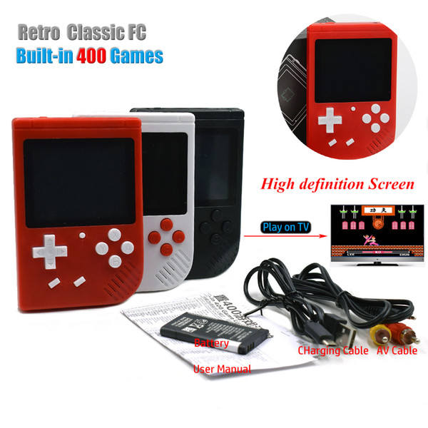 Portable, handheld games. HDMI SUP 400 IN 1 Game BOX Console Handheld GAME PAD with retail box