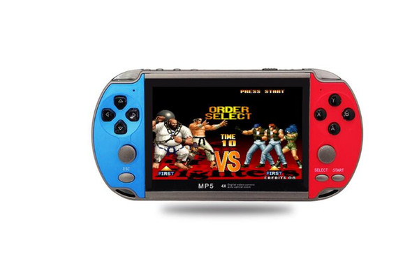 8GB X7 PLUS Handheld Game Player 4.3 Inch Game Console TV Out TF Video for GBA NES Game new hot