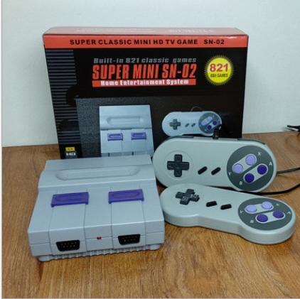 HDMI Out TV Game Console can store 821 games Video Handheld for SNES games consoles HOT SALE B