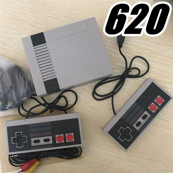 DHL Free shipping New Arrival Mini TV Game Console Video Handheld for NES games consoles with retail boxs