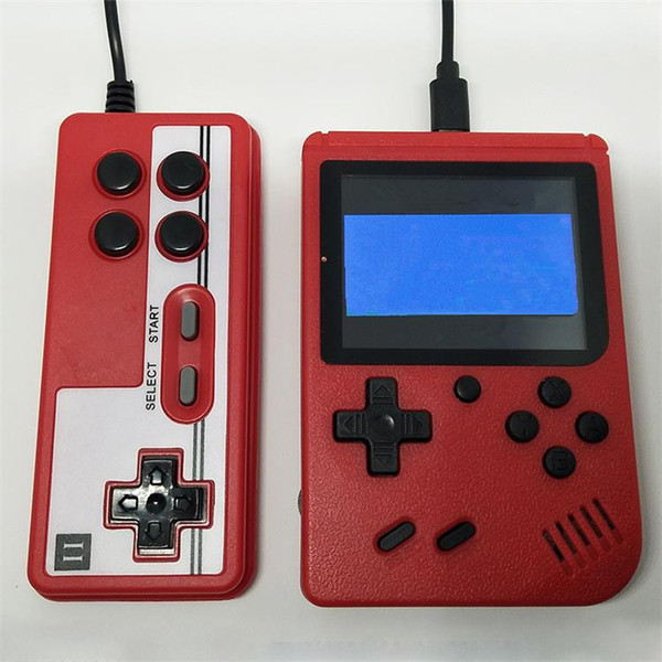 SUP Mini Handheld Game Console Retro Portable Video Game Console With Joystick Can Store 400 Games 8 Bit 3.0 Inch Colorful LCD