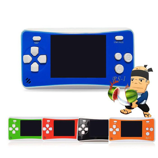 RS-1 Handheld Game Consoles Mini Protable Game Players Color Video Game Children Gifts Classic Games Box Also Sale PXP3 PVP GB NES SFC Games