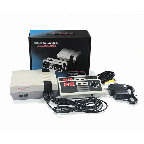 Hot NES Game Consoles With Classic Games Mini TV Video Games Handheld Retro Player AV Out For PAL NTSC With Retail Box