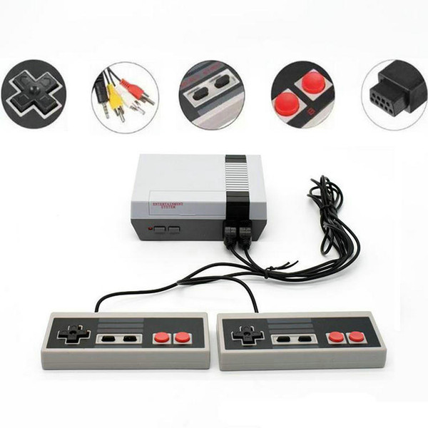 Hot NES Game Consoles With Classic Games Mini TV Video Games Handheld Retro Player AV Out For PAL NTSC With Retail Box