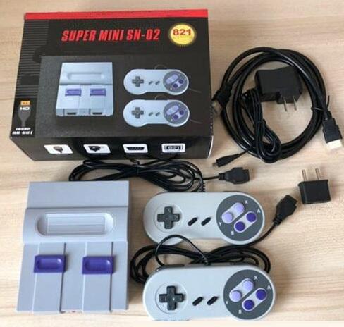 HDMI Out TV Game Console can store 821 games Video Handheld for SNES games consoles toys DHL FREE