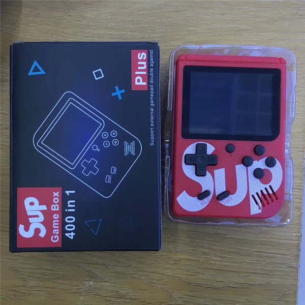 SUP Portable Game Player 400 in 1 Color Display Sup Plus Games Console Nostalgic Game Player Handheld Game Players with Box