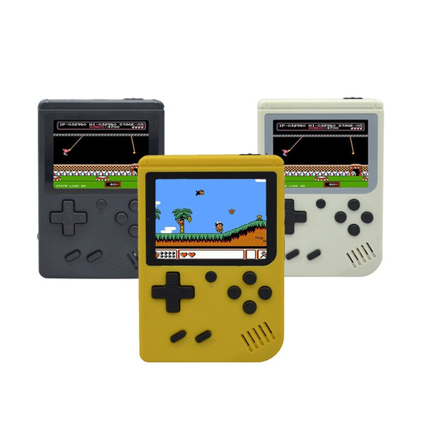 Children Retro Mini Portable Handheld Game Console 3.0 Inch Backlit 8 Bit Classic Gaming Players Portable Video Game Console Kids Best Gift