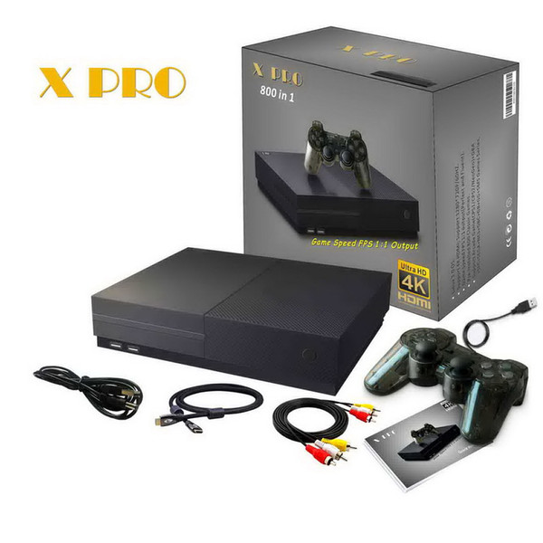 64 Bit Support 4K Hdmi Output Video Game Console Retro 800 Classic Family Video Games Retro Game Console To TV X PRO