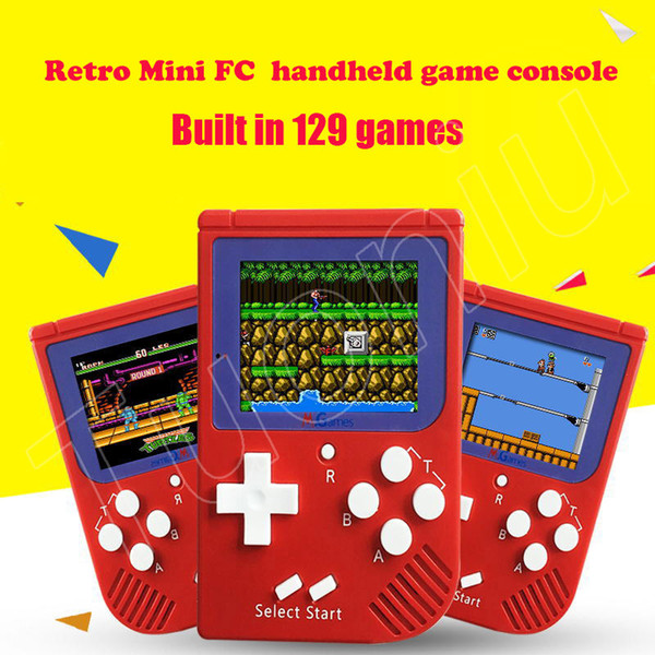 CoolBaby RS-6 Portable Retro Mini Handheld Game Console 8 bit Color LCD Game Player For FC Game