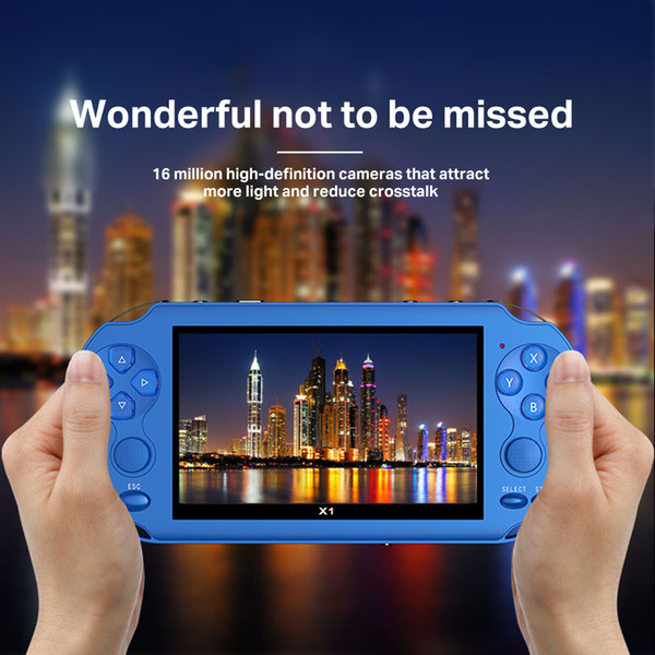 Dual Rocker control 8GB 4.3inch Screen Children Classic Handheld Digital Screen Video Game Console For Kids