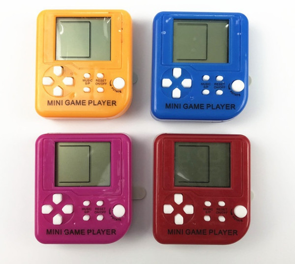 26 in 1 games Ultra-small mini Children handheld game console Portable LCD Players Children Toy Educational Electronic Toys classic dhl