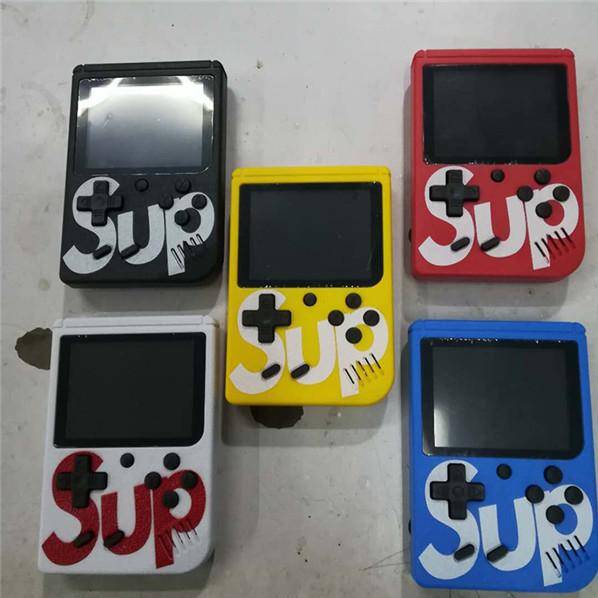 SUP 400 IN 1 Game BOX Console Plus Handheld GAME PAD Colorful LCD Screen Mini Game Players with retail box