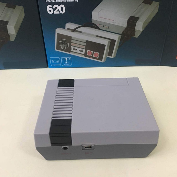 TV Game Console Mini Video Handheld Game System for 620 NES games consoles with retail boxs Good Quality