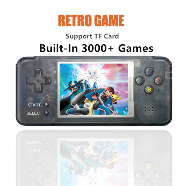 RETRO GAME Mini Handheld Game Player 16GB 3.0 inch LCD Portable Game Console For CP1 CP2 NEO GEO GBA FC SFC MD Format Games support TF Card