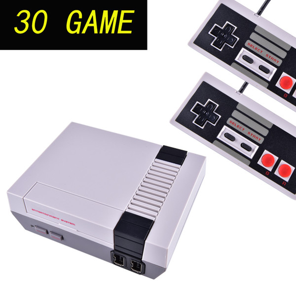 Mini TV Game Console can store 30 games Video Handheld for NES games consoles with retail boxs OTH680