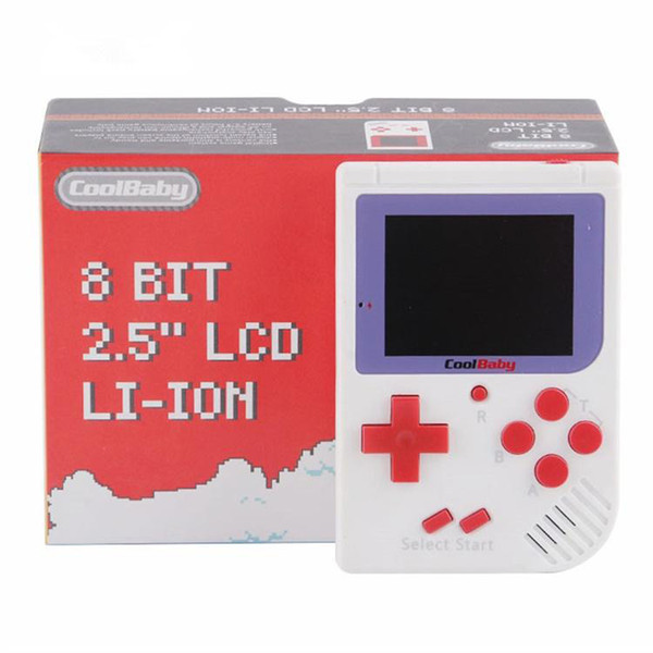 CoolBaby Mini Handheld Game Consoles RS-6 Portable Retro Mini RS 6 Game Console Color LCD 2.5 Inch Screen Player For FC Game MQ50