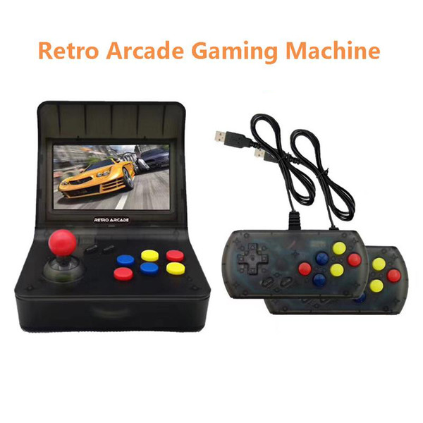 SFC MD GBA Retro Arcade Game Console A8 Gaming Machine 3000 Classic Games Support TF Card Expansion Gamepad Control AV Out 4.3