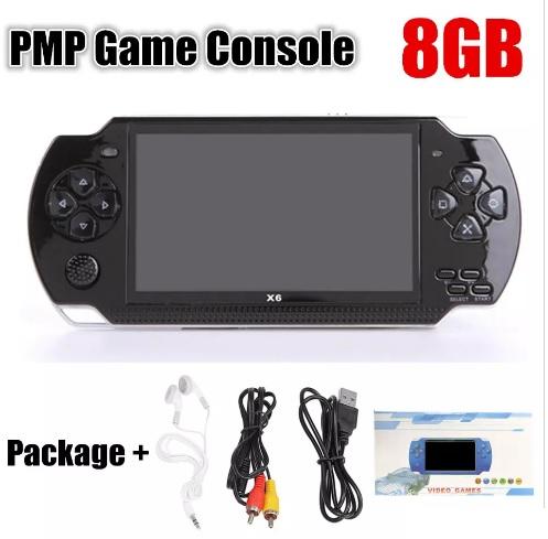 PMP X6 Handheld Game Console Screen For PSP Game Store Classic Games TV Output Portable Video Game Player