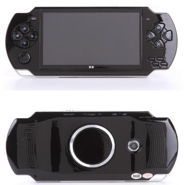 PMP X6 Handheld Game Console Screen For PSP Game Store Classic Games TV Output Portable Video Game Player