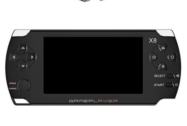 4.3 inch Touch Screen Game Console 8GB MP4 Player Video Handheld touchable screen