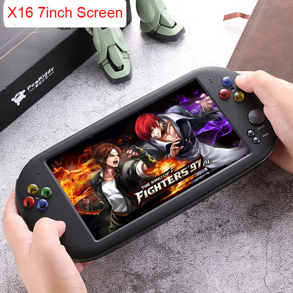 7 inch Portable Game Console Handheld with 1500 free retro mini games for arcade video game for snes 16 bit console