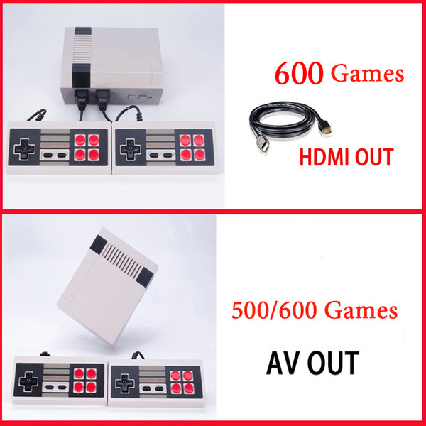 New Arrival Mini TV can store 620 500 Game Console Video Handheld for NES games consoles with retail boxs dhl