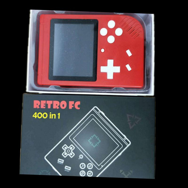 Retro Handheld Game Console 8 Bit 3.0 inch Portable Players can store 400 games Mini Handheld Game Players Classic Games Upgrade RS-6