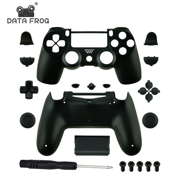 DATA FROG Shell Controller For DualShock 4 Jds 040 Buttons Mod Kit for PlayStation 4 PS4 Pro Slim Housing Cover Case Accessories