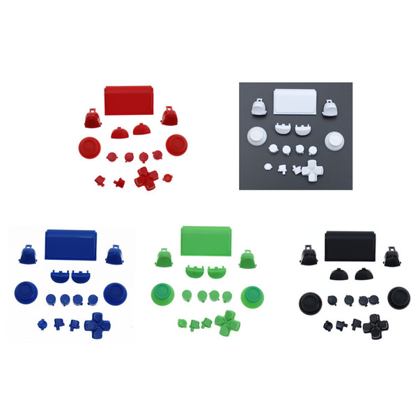 Full Button Set Joysticks Dpad R1 L1 R2 L2 Direction Key ABXY Buttons For PS4 Pro JDS040 Controller High Quality FAST SHIP