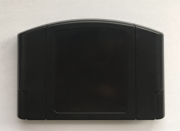Game Cartridge Replacement Plastic Shell For N64 Console, Black Color