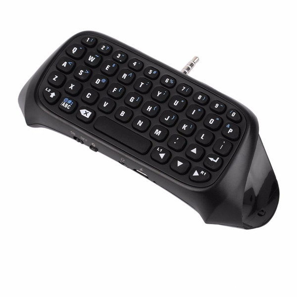 Hot sale Wireless Bluetooth Keyboard Accessory Adapter for PS4 Controller free shipping